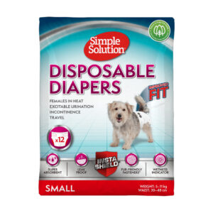 Simple Solution Disposable Diapers Small, 12pieces