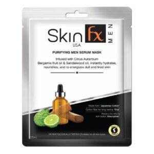 Skin Fx Purifying Men Serum Mask For Dull & Tired Skin, 25ml