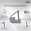 Tynor Pouch Arm Sling Tropical (XXX-Large) - Image 4