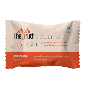 The Whole Truth Peanut Cocoa Bar, 52gm