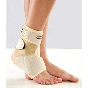 Tynor Ankle Support Neoprene, Free Size (Beige)