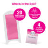 Veet Full Body Waxing Strips Kit For Normal Skin, 20pieces - Image 5