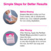 Veet Full Body Waxing Strips Kit For Normal Skin, 20pieces - Image 7