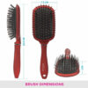 Vega Premium Hair Brush, 1piece - Image 3