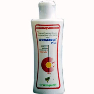 Vetoquinol Wokazole Plus lotion Pet First Aid Kit, 100ml