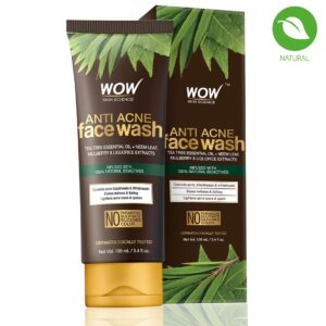 WOW Skin Science Anti Acne Face Wash, 100ml