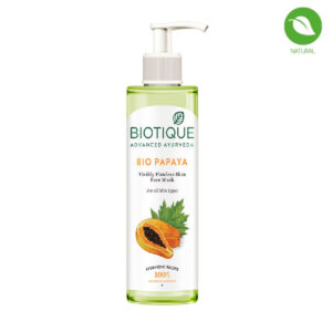 Biotique Bio Papaya Visibly Flawless Face Wash, 200ml