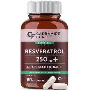 Carbamide Forte Resveratol 250mg+ (Resvenova), 60caps