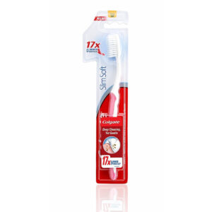 Colgate Toothbrush Slim Soft Advanced Soft Bristles, 1pc
