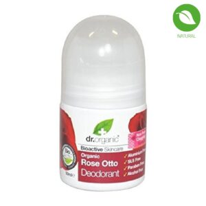 Dr.Organic Rose Otto Deodorant Roll On, 50ml