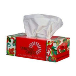 Fresh Ones Red Tissue Box, 1pack
