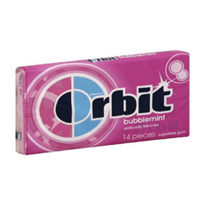 Orbit Bubble Gum, 1 pack