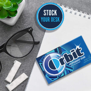 Orbit Peppermint Gum, 1 pack