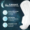Whisper Ultra Nights Sanitary Pad With Wings XXL Plus, 6pcs - Image 5
