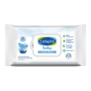 Cetaphil Baby Wipes, 80Wipes