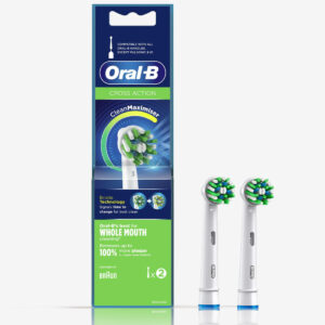 Oral B Cross Action Toothbrush Heads, 2pcs