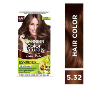 Garnier Color Naturals Shade 5.32 Caramel Brown, 1pc
