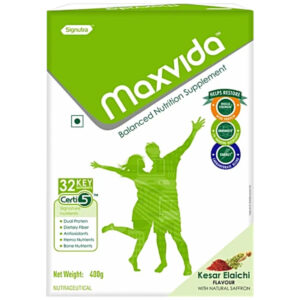 Maxvida Balanced Nutrition Supplement (Kesar Elaichi), 400gm