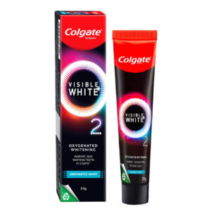 Colgate Visible White O2, Teeth Whitening Toothpaste, 25gm