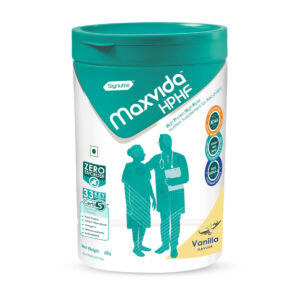 Maxvida HPHF High Protein High Fibre Supplement for Recovery (Vanilla), 400gm