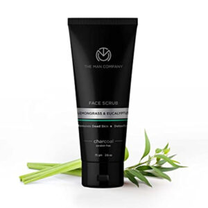 The Man Company Lemongrass & Eucalyptus Face Scrub, 75gm