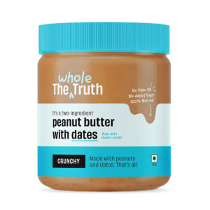 The Whole Truth Sweetened Crunchy Peanut Butter, 325 gm