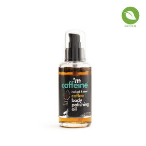 mCaffeine Naked & Raw Coffee Body Polishing Oil, 100ml