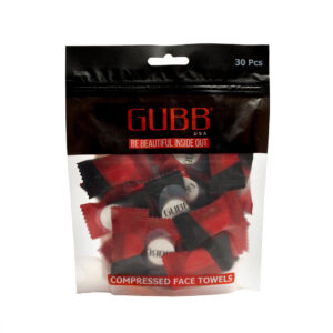 Gubb Compressed Face Towels, 30pcs