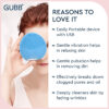 Gubb Facial Cleansing Massager Brush, 1pc - Image 3