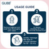 Gubb Facial Cleansing Massager Brush, 1pc - Image 5