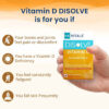 HK Vitals Disolve Vitamin D3 Raspberry, 30strips - Image 3
