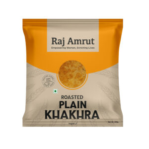 Raj Amrut Roasted Plain Khakhra, 250gm