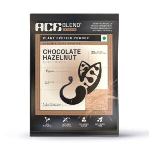 Ace Blend Intense Plant Protein (Choco Hazelnut), 15sachets