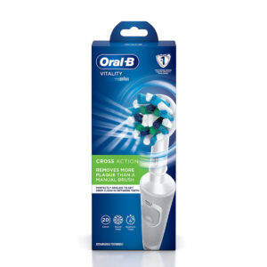 Oral-B Vitality Cross Action Electric Rechargeable Toothbrush, 1pc