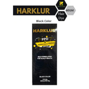 Harklur PPD & Ammonia Free Hair Dye Black, 60gm