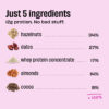 The Whole Truth Hazelnut Cocoa Protein Bar with 12g Protein, 52gm - Image 4