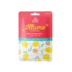 Chicnutrix Illume Lemon Essence Sheet Mask, 1pc