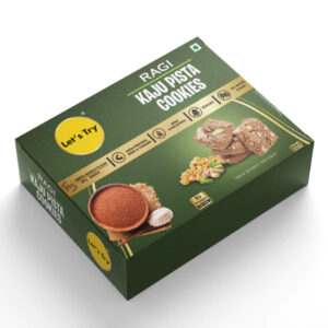 Let's Try Ragi Kaju Pista Cookies, 200gm