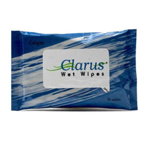 Clarus Cologne Wet Wipes, 10pcs
