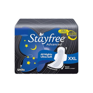 Stayfree Advanced All Night Ultra-Soft with Wings Pads XXL, 7pads