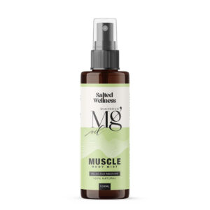 Salted Wellness by Thrpy & Thrpy Magnesium Oil Muscle Body Mist, 100ml