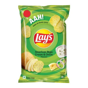 Lay's American Style Cream & Onion Chips, 90gm