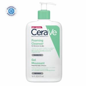 CeraVe Foaming Cleanser (For Normal to Oily Skin), 473 ml