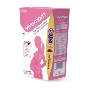 Vivamom High Protein Maternal Nutrition (Kesar Badam), 400gm