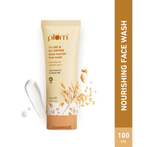Plum 1% Oat & Allantoin Deep Nourish Face Wash, 100ml
