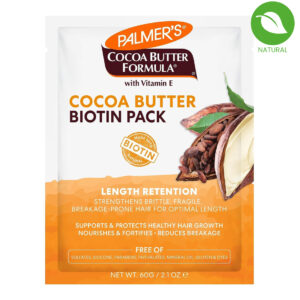 Palmer's Cocoa Butter & Biotin Length Retention Biotin Pack, 60gm