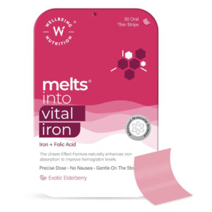 Wellbeing Nutrition Melts Vital Iron, 30strips