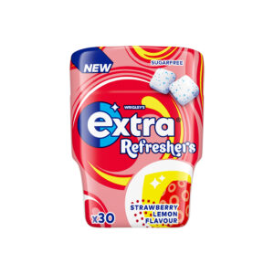 Wrigley's Extra Refreshers Strawberry Lemon Gum, 1pc