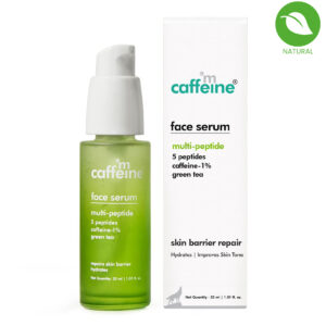 mCaffeine Green Tea & Multi-Peptide Face Serum, 30ml