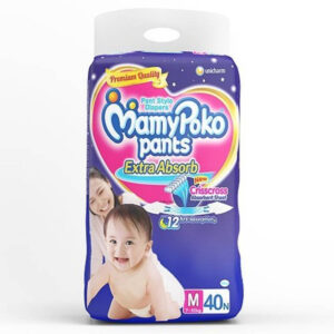 MamyPoko Extra Absorb Pants M 7-12kg, 40pants